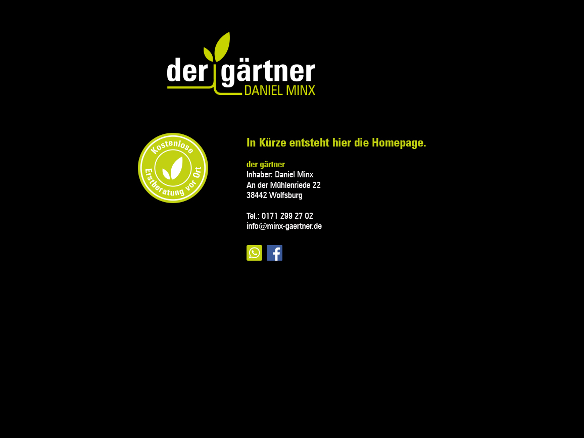 Daniel Minx - Der Gärtner